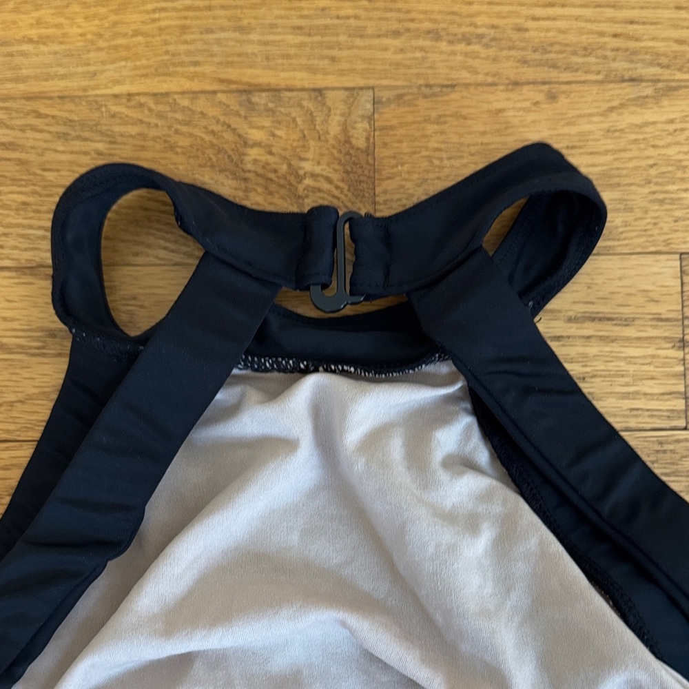 Balera Black Halter Neck Leotard - Picture 6 of 7